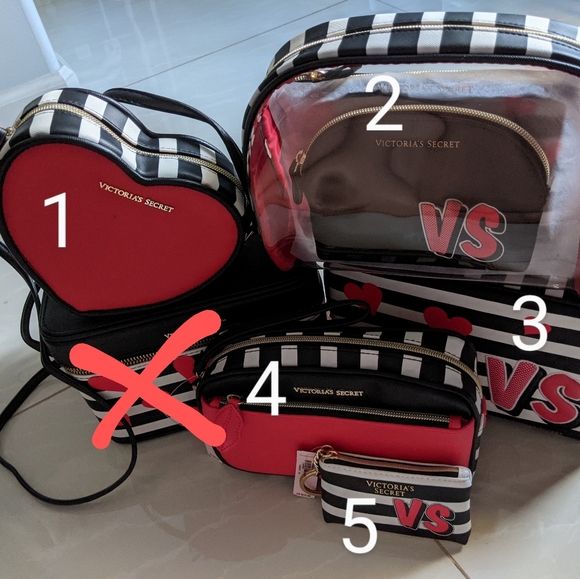 SOLD! Victoria's Secret Cosmetic Bag Set - Picture 1 of 12